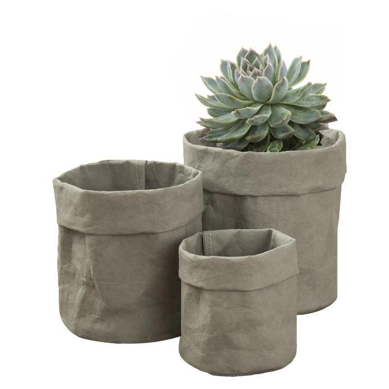 Water-Resistant Sustainable Paper Planter Pouch